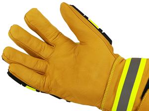 ถุงมือกันบาดระดับ 5 สำหรับช่าง ถุงมือป้องกันแรงกระแทก TPR สำหรับงานหนัก - Product Image 4