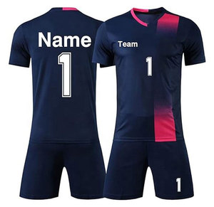 Uniforme Deportivo Personalizado para Equipos, Transpirable, de Secado Rápido, Conjunto de Camiseta de Fútbol para Adultos, 100% Poliéster Malla, para Clubes de Fútbol - Product Image 5