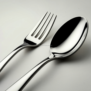 OEM Stainless Steel Dinner Fork Long Handle <b>Mirror</b> Finish France Wholesale Supplier - Product Image 1