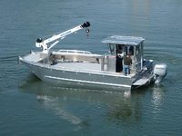 Bateau à jet d'eau en aluminium