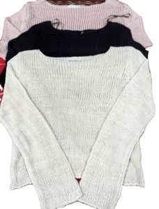 Winter Casual <b>Long</b> Sleeve Cashmere Womens Sweater <b>Dress</b> High Quality Knitted Sweater Wholesale Price From Bangladesh - Product Image 3