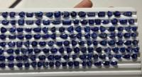 Pierres précieuses naturelles en Tanzanite bleue, taille octogonale, qualité mixte, évaluation tierce pour la fabrication de bijoux, 2,50 carats, taille moyenne