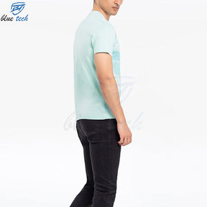 เสื้อยืดผู้ชายสั่งทำขายส่ง พิมพ์ลายตามสั่ง ผ้าฝ้าย 100% ระบายอากาศได้ดี เป็นมิตรกับสิ่งแวดล้อม เสื้อผ้าลำลองแนวสตรีท พร้อมออกแบบโลโก้ตามสั่ง - Product Image 3