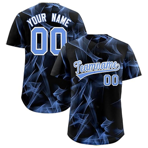 Camiseta de Béisbol Personalizada con Nombre de Equipo, 100% Poliéster, Impresión Digital, Transpirable, Manga Corta, Unisex, Adulto, Mejor Tela, Servicio OEM - Product Image 6