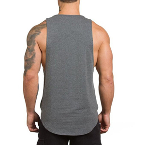 Camiseta Deportiva para Hombre, Transpirable, Mezcla de Algodón, para Gimnasio, Entrenamiento, Proveedor de Ropa Deportiva Personalizada OEM ODM - Product Image 3