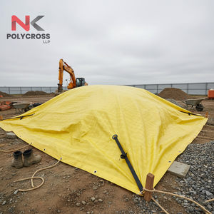 Lona de Alta Calidad para Sitios de Construcción, Protección UV para Todo Clima, Cubierta de PVC para Aplicaciones Industriales y de Construcción, Para Uso en Exportación - Product Image 1