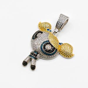 Pendentif très vendu, de haute qualité, personnages d'anime classiques, plaqué or, pendentif pour homme, bijoux - Product Image 3