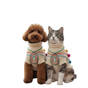 Suéter Moderno de Lana Tejida para Perros y Gatos, Ligero y Cálido, Ropa para Mascotas de Razas Pequeñas, Medianas y Grandes - Product Image 1
