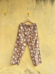 Pijama Clásico para Mujer, Tejido de Algodón con Rayas, Cintura Elástica, Antiestático, Ecológico, Cuello Camisero, Holgado - Product Image 2