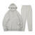 Survêtement pour homme, Survêtement oversize, Survêtement en molleton, Survêtement uni, Survêtement streetwear, Survêtement jogger, Survêtement à capuche - Product Image 6