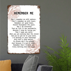 CIFbuy Plaque en aluminium vintage rétro 8x12 pouces Décoration intérieure Arts métalliques TikTok pour service de retrait Temu - Product Image 5