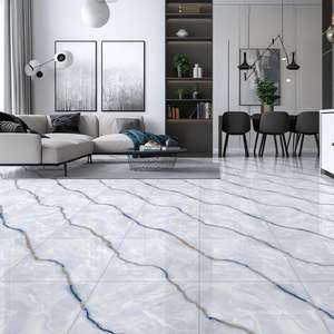 Vistaar Angelo Mist 24x24 Glossy Glazed Double Loading Polished Porcelain Floor Tiles Low Price 2x2 600x600mm Sizes Available - Product Image 6