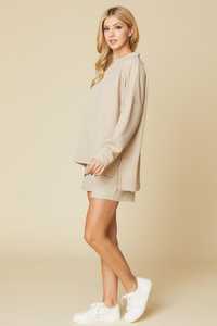 Hoodie and Shorts Set for <b>Men</b> Casual Pullover Top with Matching Drawstring Bottoms Comfortable Everyday Outfit - Product Image 1