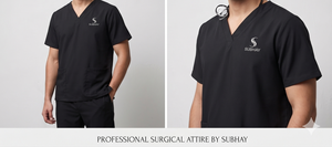 Uniformes Médicos Profesionales de Alta Calidad SUBHAY Unisex para Hospital y Spa, con Tela 100% Algodón Tejido - Product Image 5