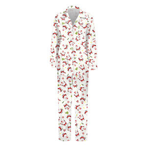 Ventes Flash : Pyjama Homme Grande Taille Imprimé à Manches Longues, Écologique, Séchage Rapide, Respirant, 100% Soie de Mûrier pour Été et Automne - Product Image 3