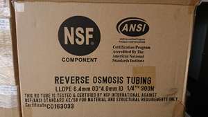 Tuyau en PE de 300 mètres, 1/4 pouce, pour système de filtration d'aquarium par osmose inverse, utilisation automobile et extérieure, haute qualité - Product Image 3