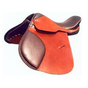 Selle de dressage en cuir anglais de qualité supérieure pour chevaux paillassons, quincaillerie en acier inoxydable, arceau en fibre de verre, personnalisable - Product Image 5