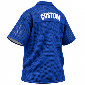 Camiseta Deportiva Personalizada con Logotipo para Hombre, Camiseta de Malla Transpirable, Resistente, con Hombros Caídos, Color Sólido - Product Image 4