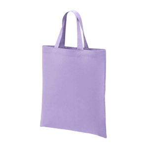 กระเป๋าผ้าแคนวาสสีขาวหูสั้น สำหรับงาน DIY พิมพ์ลาย ทำมือ วัสดุรักษ์โลก - Product Image 2