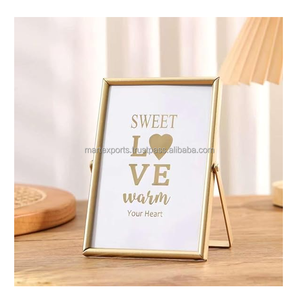 กรอบรูปโลหะที่มีสีและขนาดแตกต่างกันการออกแบบที่ดีที่สุดด้วยมือ - Product Image 4