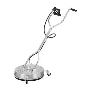 Pulitore per superfici ad alta pressione da 20 pollici in acciaio inossidabile, 4500 PSI massimi, connettore da 3/8 di pollice con maniglie e ruote - Product Image 1