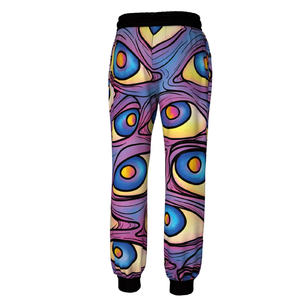 Premium Athleisure Joggers Pantalones para hombres Mujeres Niños Personalizable Suministro de fábrica Casual Sport Wear Algodón Fleece Nylon OEM/ODM - Product Image 1