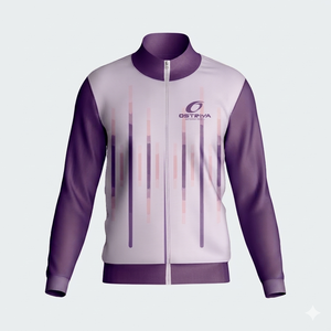 Ostriya International 2026 Latest Design Men's <b>Warm</b> Windproof Zipper Jacket Outdoor Front Logo Stand Vintage Spandex/Polyester - Product Image 2