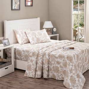 Ensemble de literie en coton naturel pur, design tendance, doux pour la peau, confortable, linge de lit pour toutes les saisons - Product Image 3