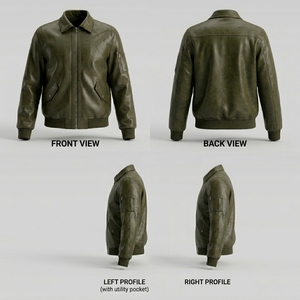 ProudEase High Quality Casual Fashion <b>Jacket</b> Lightweight Soft Inner Comfortable Daily Wear Apparel - Product Image 6