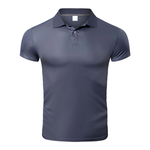Camiseta Deportiva de Poliéster, Diseño Polo, Secado Rápido, Manga Corta, para Golf, Tejido Elástico en Cuatro Direcciones, Marca Propia - Product Image 3