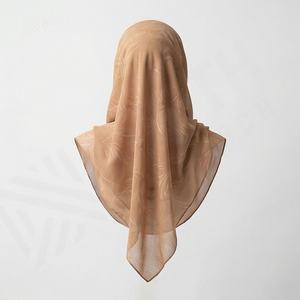 Pañuelos Étnicos Florales de Algodón y Lino para Mujer, Elegante Pañuelo Hijab con Estampado de Algodón, Pañuelo para la Cabeza Suave y Transpirable de Primera Calidad para Mujeres Musulmanas - Product Image 2