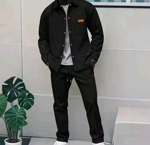 Sweat à capuche décontracté 100 % coton, séchage rapide, écologique, pour homme, longueur intégrale, avec fentes latérales - Product Image 1