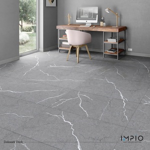 600X1200 mm SKYTOUCH Trending Series Dolomity <b>Dark</b> Grey Polished Porcelain Glazed Vitrified Non-Slip Tiles Kitchen Living <b>Room</b> - Product Image 4