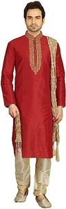 Shalwar Kameez de algodón transpirable para hombre, atuendo tradicional premium, diseño cómodo para verano, invierno y para usar en todas las estaciones. - Product Image 1