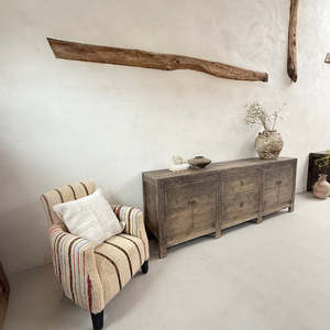 Mueble Rústico Ecológico Hecho a Mano de Madera Maciza con Cajones y Puertas, Estilo Rústico para Dormitorio - Product Image 5