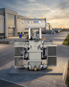 Transformador Trifásico de Alta Tensión Personalizado OLTC ONAN con Enfriamiento por Aceite, Bobinado de Cobre, Entrada de 33kV, Salida de 415V, 50Hz - Product Image 6