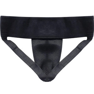 Protège-entrejambe de boxe de qualité supérieure, léger, durable, respirant, absorbant les chocs, fabriqué en cuir de vache véritable et PU, nouveau style - Product Image 4