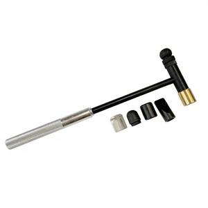 Martillo de hobby con 6 cabezales para golpear y aplanar metales blandos en la fabricación de joyas, relojería, abalorios, carpintería y artesanía en cuero. - Product Image 5