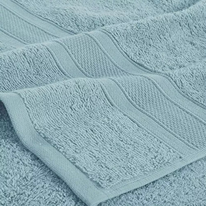 Serviettes de bain en coton 100% de qualité supérieure, design tendance, légères et à séchage rapide, serviettes promotionnelles pour hôtel, spa, serviettes de bain en coton - Product Image 5