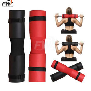 Almohadilla de espuma para barra con logo personalizado y cubierta de PU para sentadillas, empujes de cadera, entrenamiento de glúteos, cojín protector de barra antideslizante de cuero PU. - Product Image 5