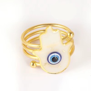 แหวนรองจานลายตาปีศาจพร้อมดีไซน์นาซาร์สีน้ำเงินสำหรับตกแต่งโต๊ะอาหาร สร้างบรรยากาศทางจิตวิญญาณ ใช้สำหรับจัดโต๊ะและเป็นของขวัญ - Product Image 6