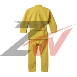 Kimono de Jiu-Jitsu Brésilien en Coton 100% pour Adolescents, Livraison Rapide, Extensible, Durable, Respirant, Tissage Perlé, Arts Martiaux, Vente en Gros - Product Image 3