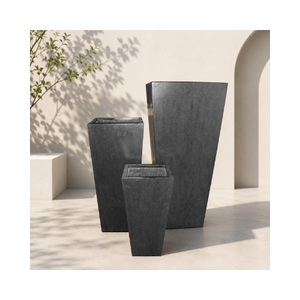Macetero alto moderno de fibra de vidrio para decoración de interiores, exteriores, jardín, hogar y oficina. Fabricante y proveedor mayorista. - Product Image 1