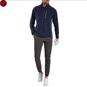 Chaqueta de Golf para Hombre, Ligera, Transpirable, con Cierre Completo, Chaqueta Deportiva de Secado Rápido, Manga Larga, Ropa Exterior para Golf y Tenis - Product Image 1