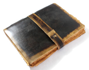 Carnet en cuir A5 personnalisé – Fournitures scolaires sur mesure – Agenda, journal intime, carnet en cuir A5/A6 - Product Image 2