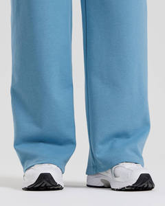 Pantalones Deportivos de Felpa para Mujer, Corte Recto, 100% Algodón, con Cordón Ajustable, Servicio OEM al por Mayor, Personalizados, Estilo Jogger Oversize para Invierno - Product Image 3