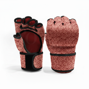 Guantes de Kickboxing de Cuero Genuino, Color Liso, para Artes Marciales, Entrenamiento de Fuerza, Gimnasio, Levantamiento de Pesas - Product Image 3