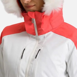 Women Ski Jumpsuit White Hooded Waterproof Synthetic Insulated Outdoor Sports <b>Snow</b> Wear Ski <b>Suits</b> For Women's Ski Wear <b>Suits</b> - Product Image 6