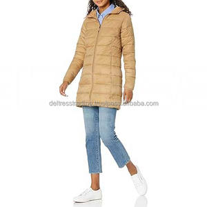 Veste bouffante simple de meilleure qualité pour dames, manteau d'hiver isolé et chaud, résistant à l'eau en vente de gros - Product Image 3