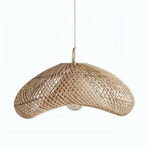Tutti i semplici oggetti luminosi classici in <span class=keywords><strong>metallo</strong></span> luci eleganti paralume in Rattan tessuto <span class=keywords><strong>Vintage</strong></span> in Rattan paralume decorazione per la casa - Product Image 1